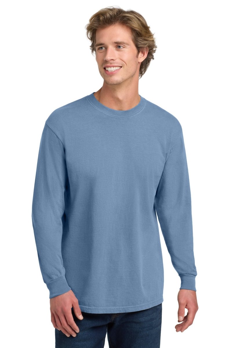 COMFORT COLORS ® Heavyweight Ring Spun Long Sleeve Tee. 6014 - Comfort Colors 6014 Sandstone S Long Sleeve T-Shirts