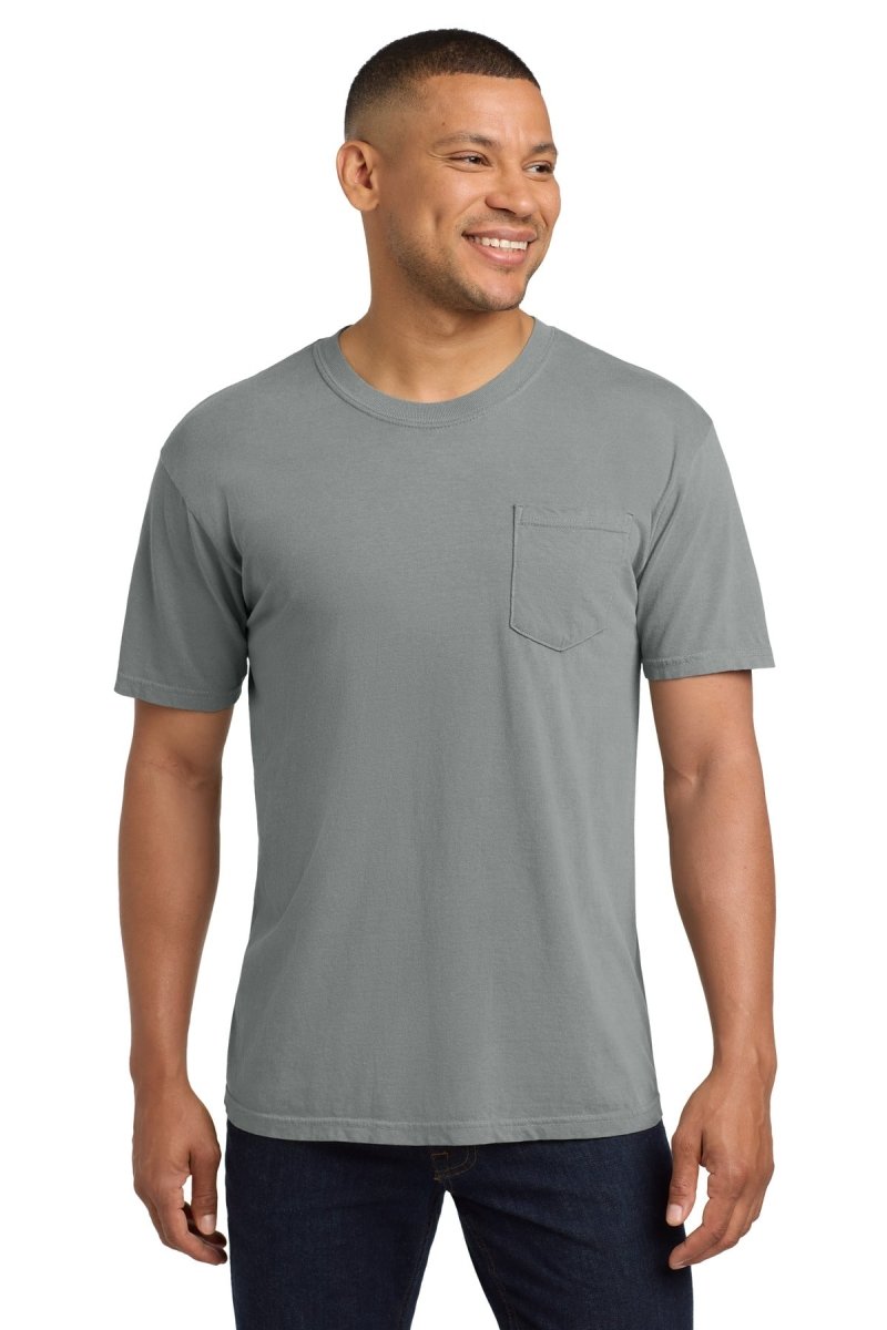 COMFORT COLORS ® Heavyweight Ring Spun Pocket Tee. 6030 - Comfort Colors 6030 Granite S Short Sleeve T-Shirts