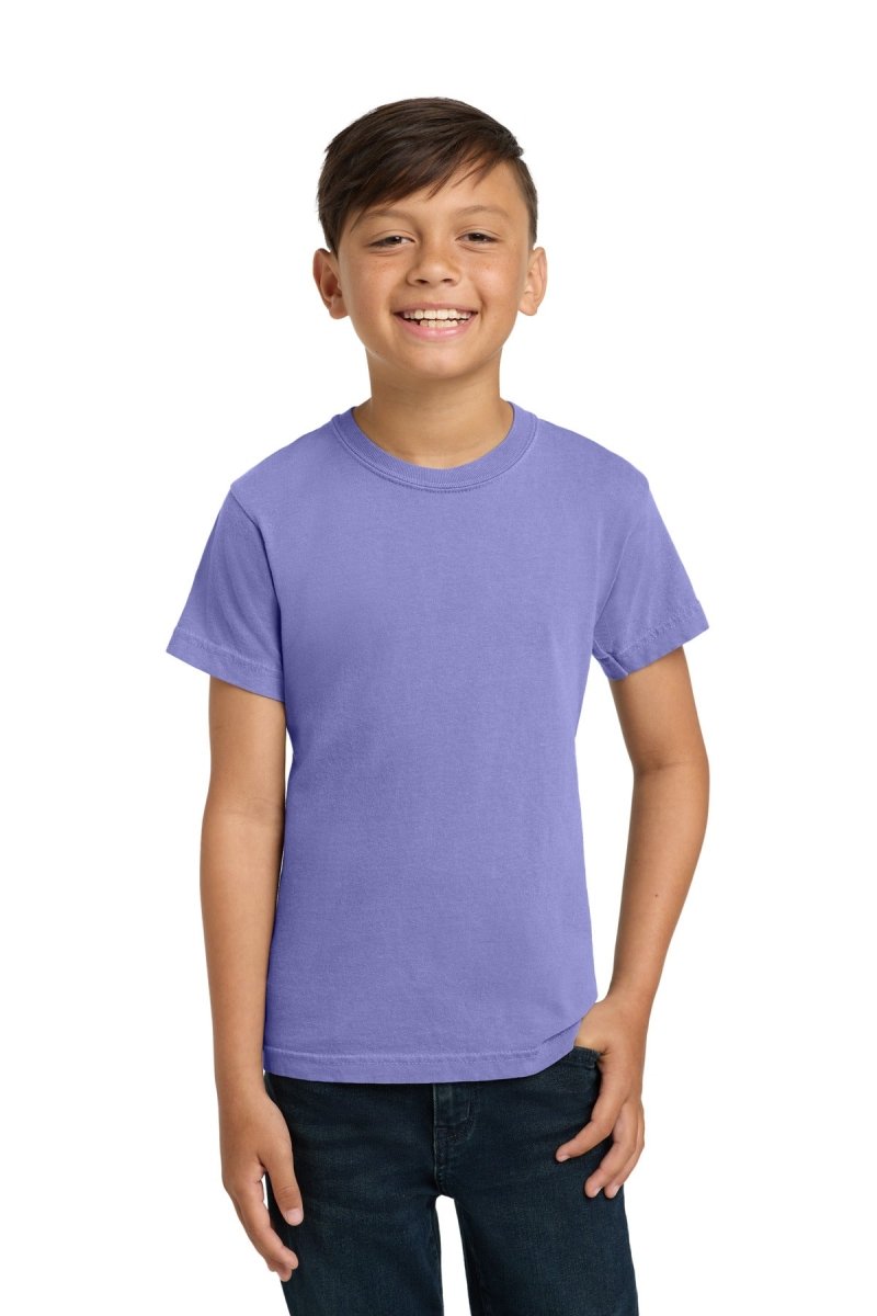 COMFORT COLORS ® Youth Heavyweight Ring Spun Tee. 9018 - Comfort Colors 9018 Violet XS Short Sleeve T-Shirts