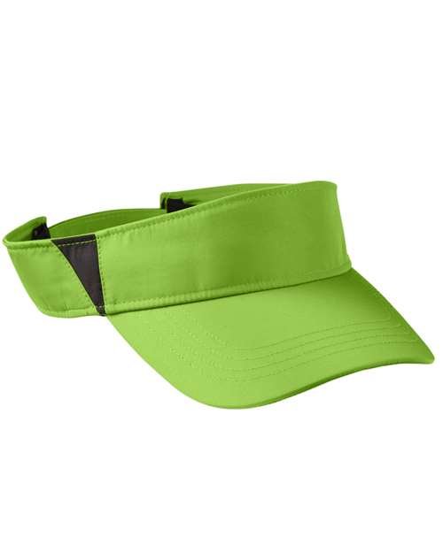 CORE365 Drive Performance Visor - CORE365 CE002 Acid Green/ Carbon One Size