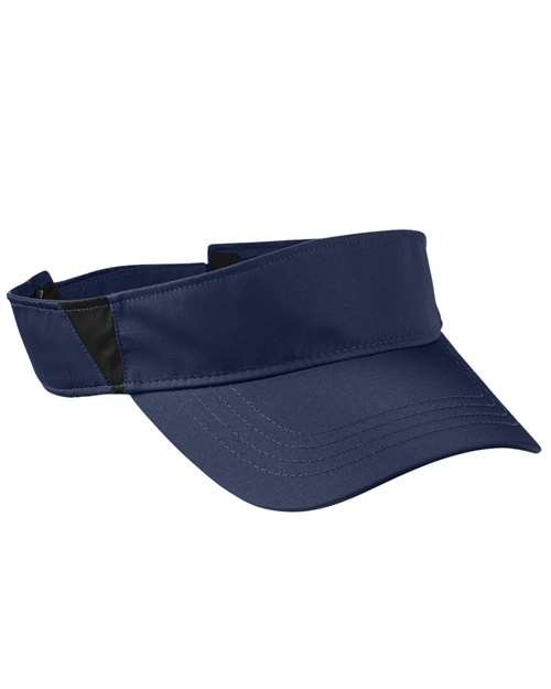 CORE365 Drive Performance Visor - CORE365 CE002 Classic Navy Heather/ Carbon One Size