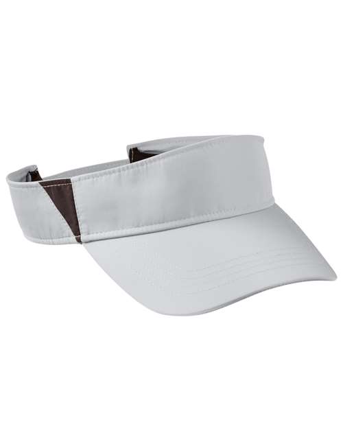 CORE365 Drive Performance Visor - CORE365 CE002 Platinum/ Carbon One Size
