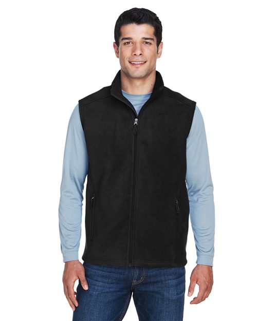 CORE365 Men's Journey Fleece Vest - CORE365 88191 Black S