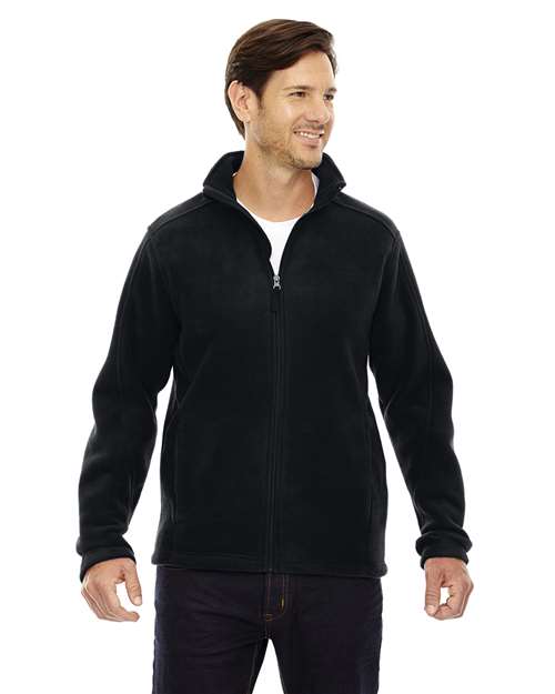 CORE365 Men's Tall Journey Fleece Jacket - CORE365 88190T Black LT