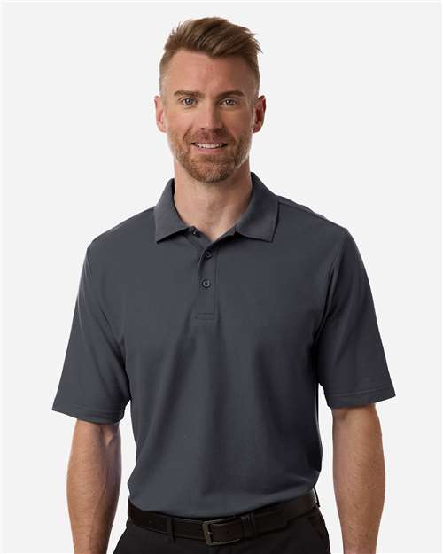 CORE365 Men's Tall Resolve CVC Performance Pique Polo - CORE365 CE106T Carbon LT