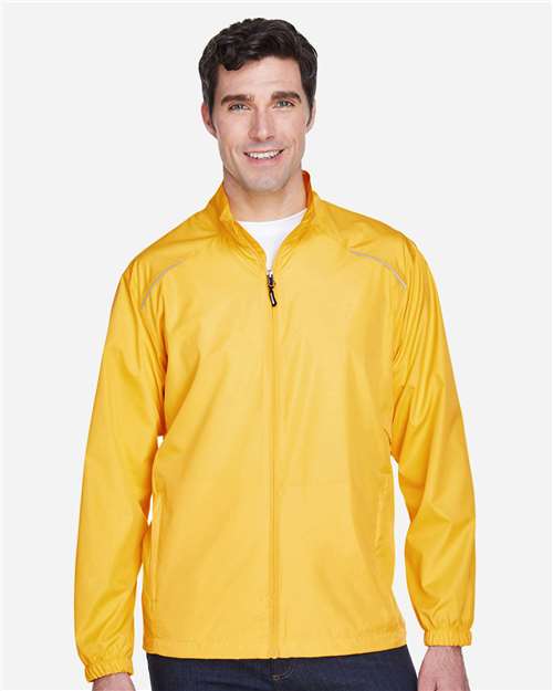 CORE365 Men's Techno Lite Motivate Unlined Lightweight Jacket - CORE365 88183 Campus Gold XS