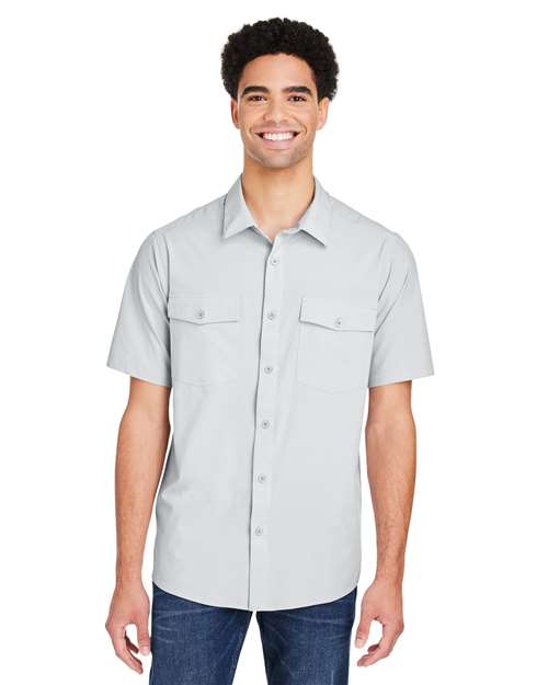 CORE365 Men's Ultra UVP® Marina Shirt - CORE365 CE510 Platinum S