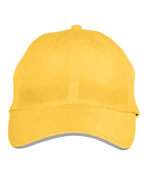 CORE365 Pitch Performance Cap - CORE365 CE001 Campus Gold One Size