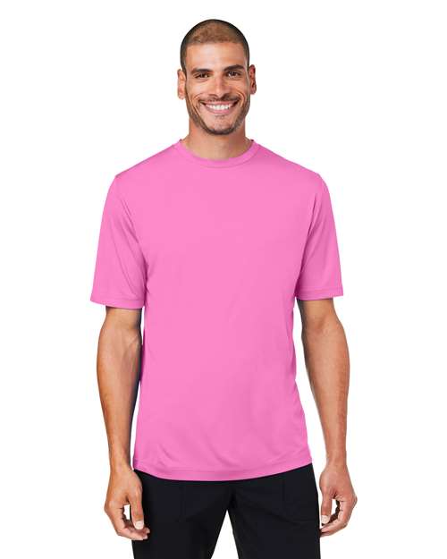 CORE365 Unisex Capital Performance T-Shirt - CORE365 CE10 Charity Pink XS