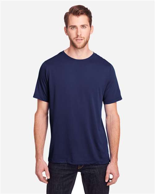 CORE365 Unisex Fusion ChromaSoft™ Performance T-Shirt - CORE365 CE111 Classic Navy XS