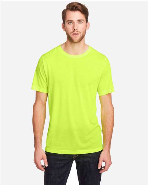 CORE365 Unisex Fusion ChromaSoft™ Performance T-Shirt - CORE365 CE111 Safety Yellow XS