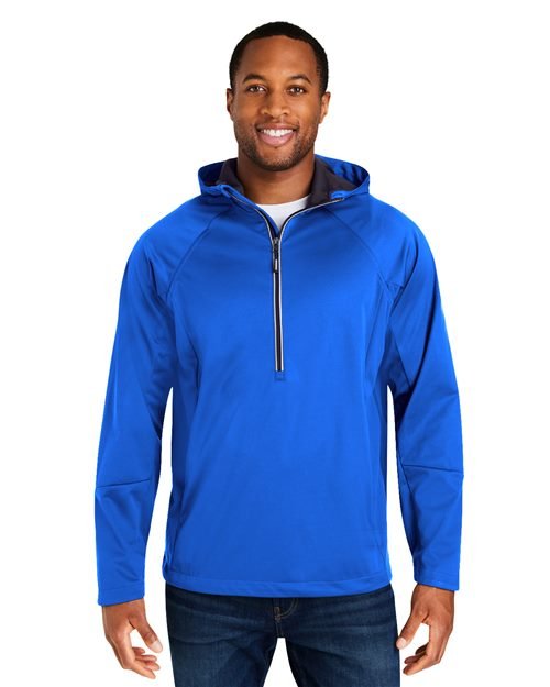 CORE365 Unisex Techno Lite Pullover Anorak - CORE365 CE711 Black XS