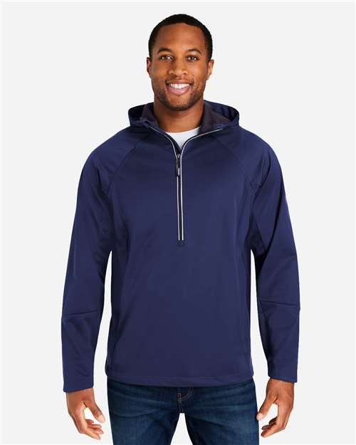 CORE365 Unisex Techno Lite Pullover Anorak - CORE365 CE711 Classic Navy XS