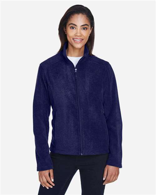 CORE365 Women's Journey Fleece Jacket - CORE365 78190 Classic Navy XS