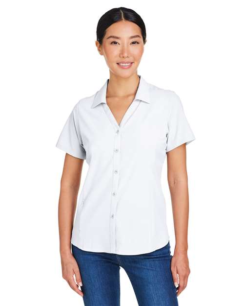 CORE365 Women's Ultra UVP® Marina Shirt - CORE365 CE510W White XS