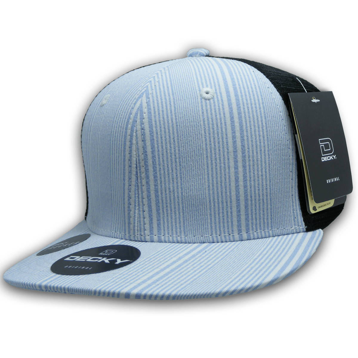 Decky 6 Panel High Profile Structured Plaid Trucker | Decky 6016 6016 - 133 OSFM