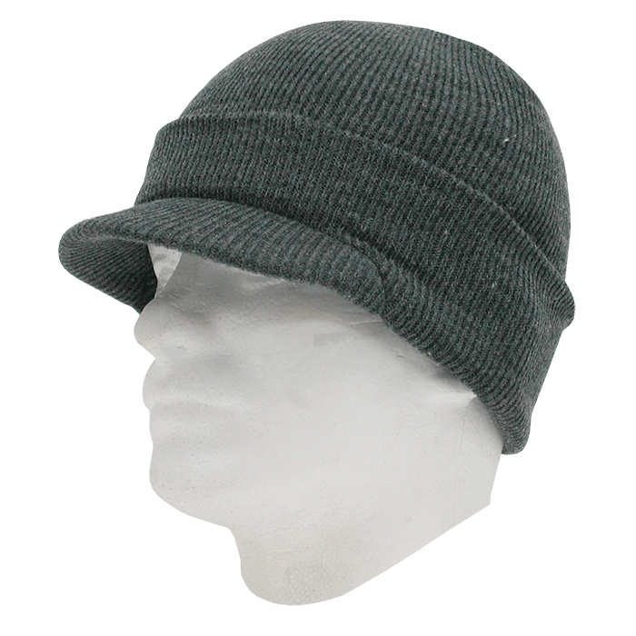 Decky Acrylic/Polyester HybriCap | Decky 8009 Heather Charcoal OSFM Hats