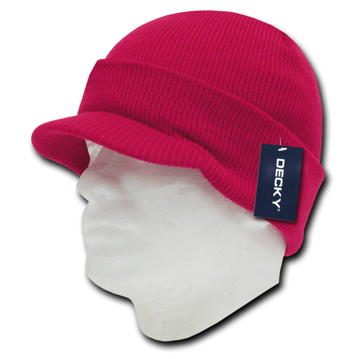 Decky Acrylic/Polyester HybriCap | Decky 8009 Maroon Standard Hats