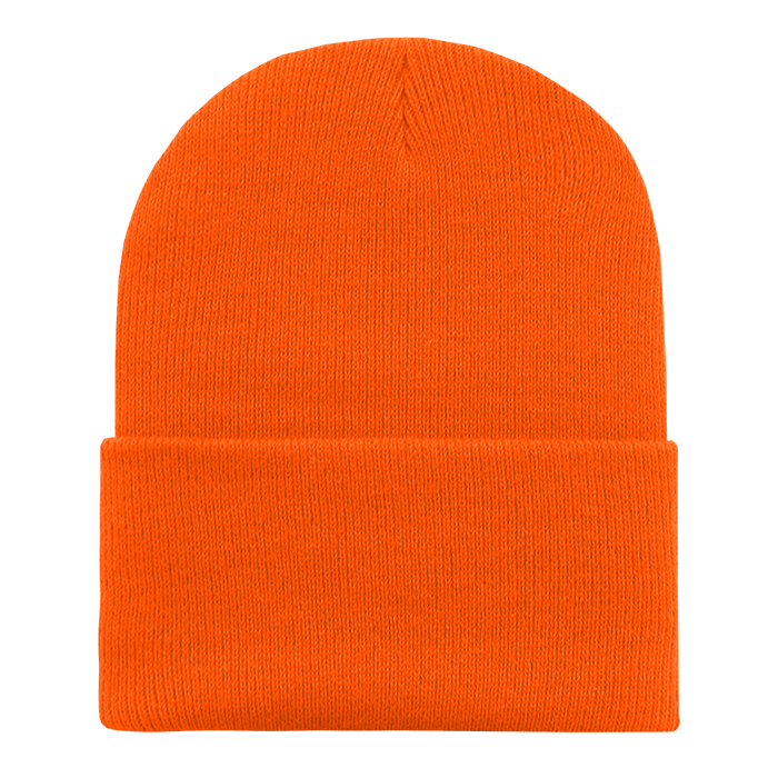 Decky Acrylic/Polyester Long Beanies | Decky 186 Orange Standard Beanies