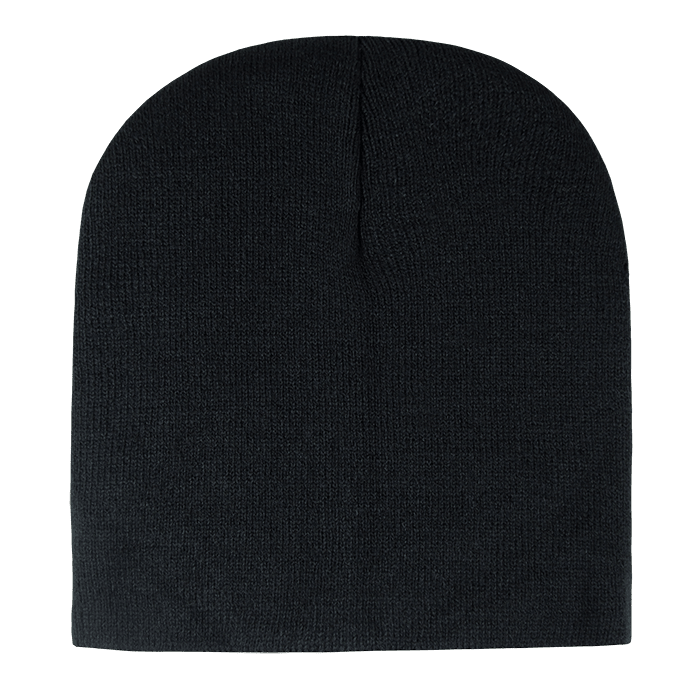 Decky Acrylic/Polyester Short Beanies | Decky 187 Black OSFM Beanies