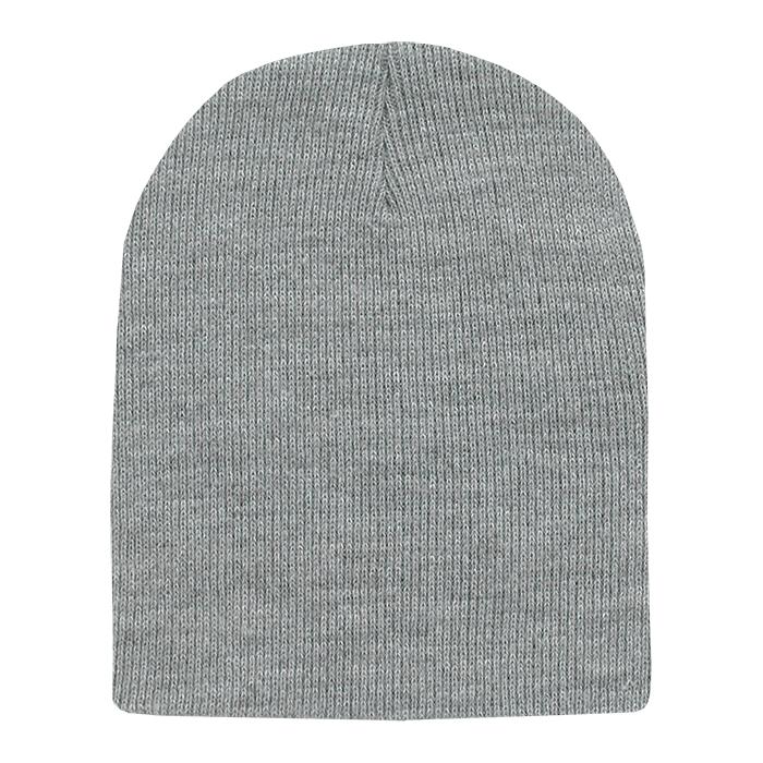 Decky Acrylic/Polyester Short Beanies | Decky 187 Heather Grey OSFM Beanies