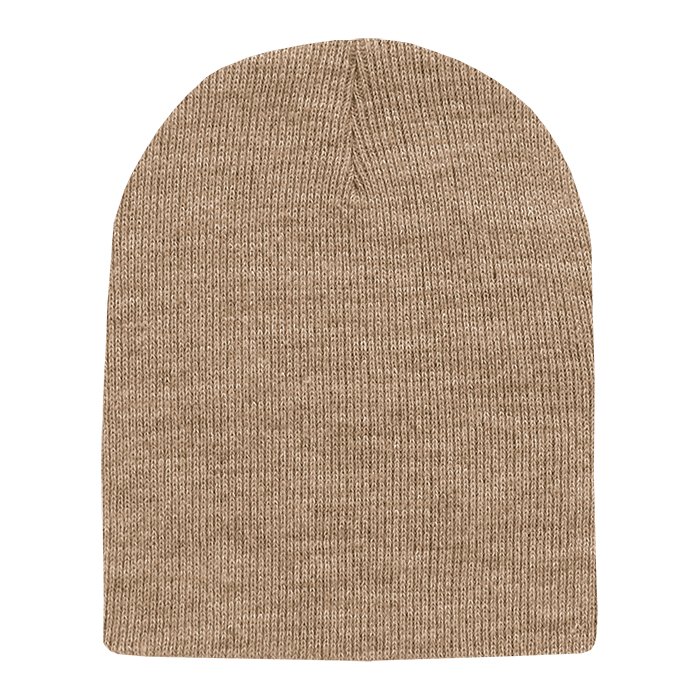 Decky Acrylic/Polyester Short Beanies | Decky 187 Khaki OSFM Beanies