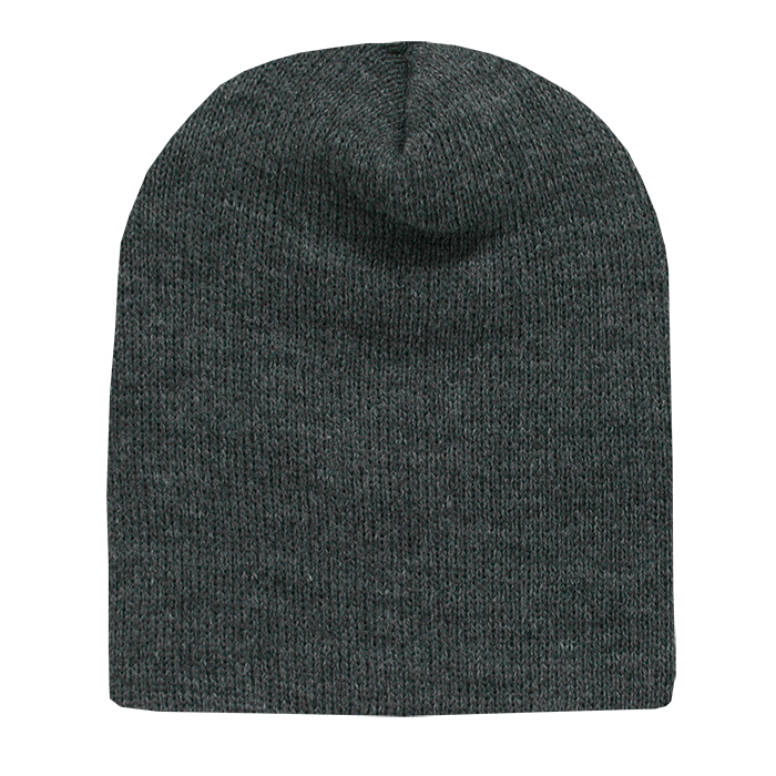 Decky Acrylic/Polyester Short Beanies | Decky 614 Heather Charcoal OSFM Beanies