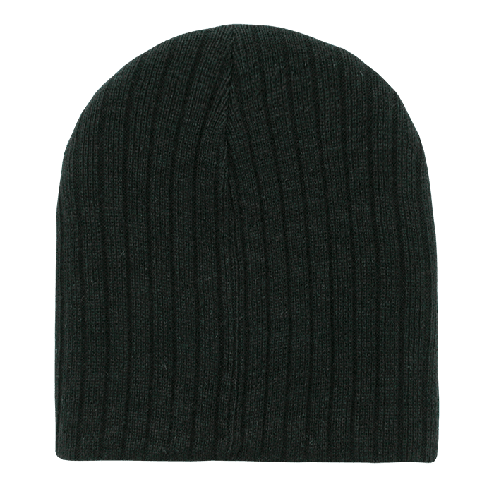 Decky Cable Beanies | Decky 601 Black OSFM Beanies