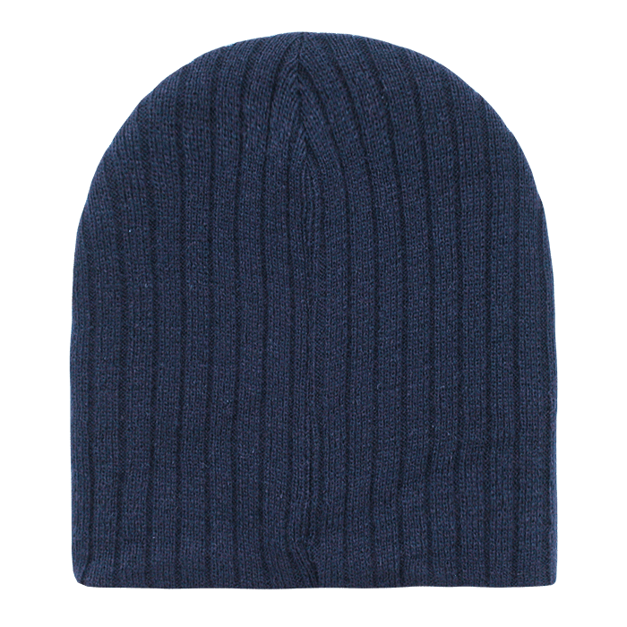 Decky Cable Beanies | Decky 601 Navy OSFM Beanies