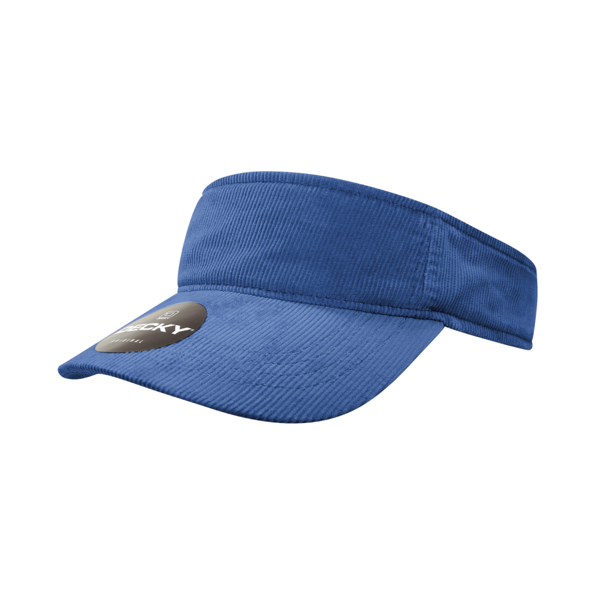 Decky Corduroy Visor | Decky 4004 Navy OSFM Visors