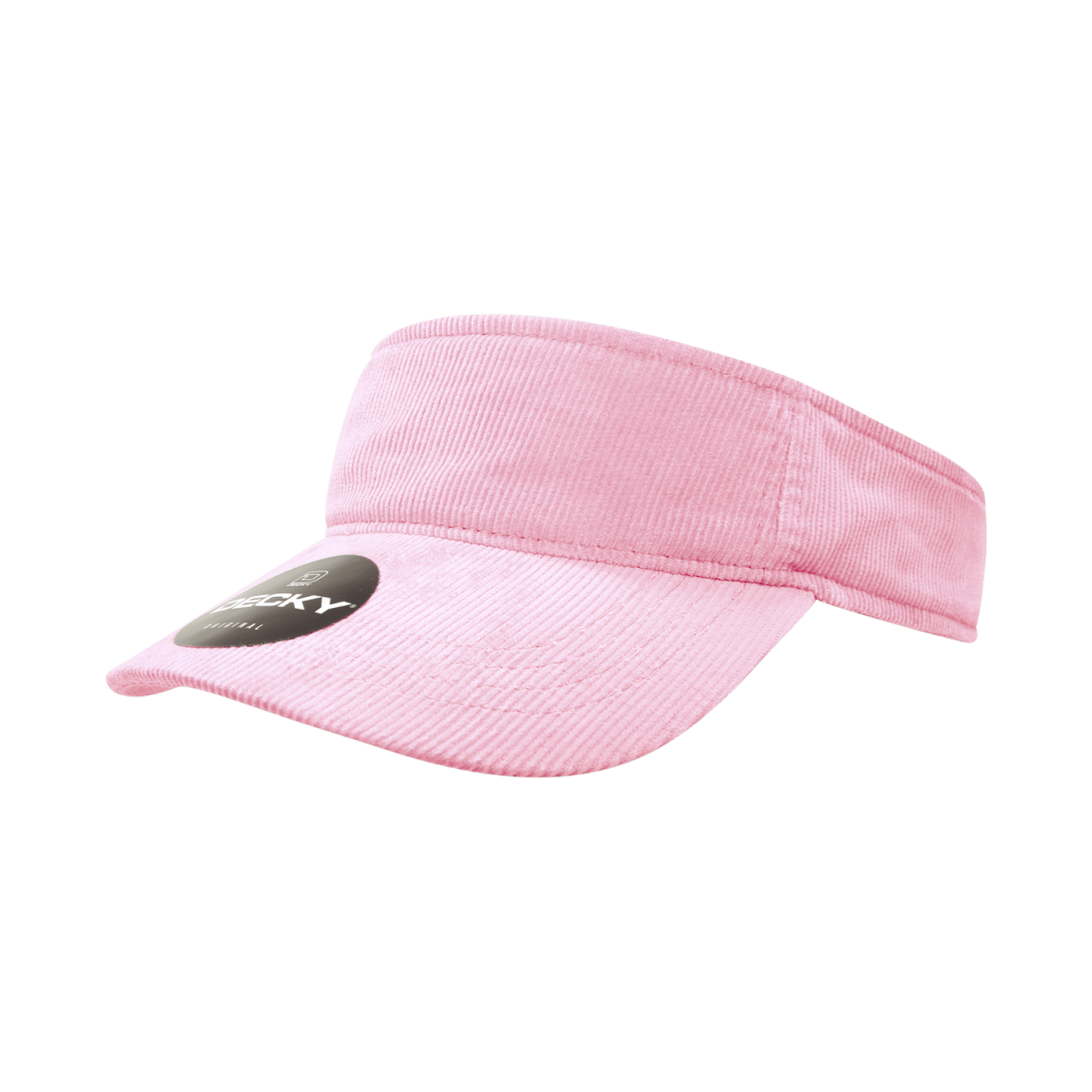 Decky Corduroy Visor | Decky 4004 Pink OSFM Visors