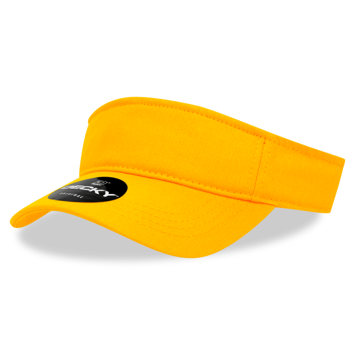Decky Cotton Visor | Decky 3001 Gold OSFM Visors