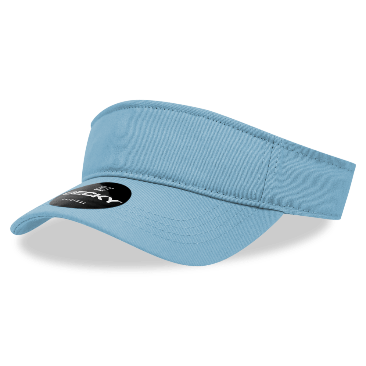 Decky Cotton Visor | Decky 3001 Sky Blue OSFM Visors