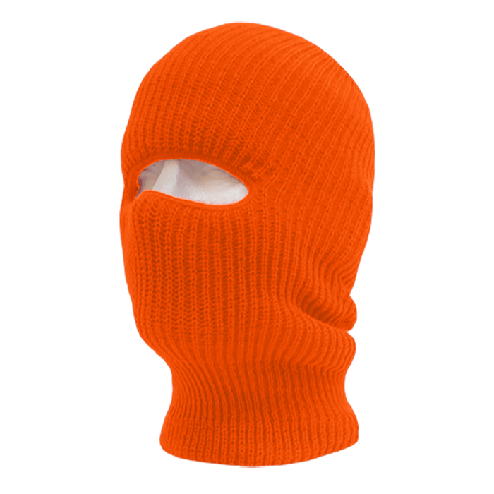 Decky Face Mask 1 Hole Beanie | Decky 971 Orange Standard Beanies