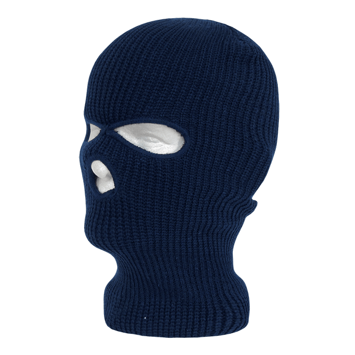 Decky Face Mask 3 Holes Beanie | Decky 970 Navy OSFM Beanies