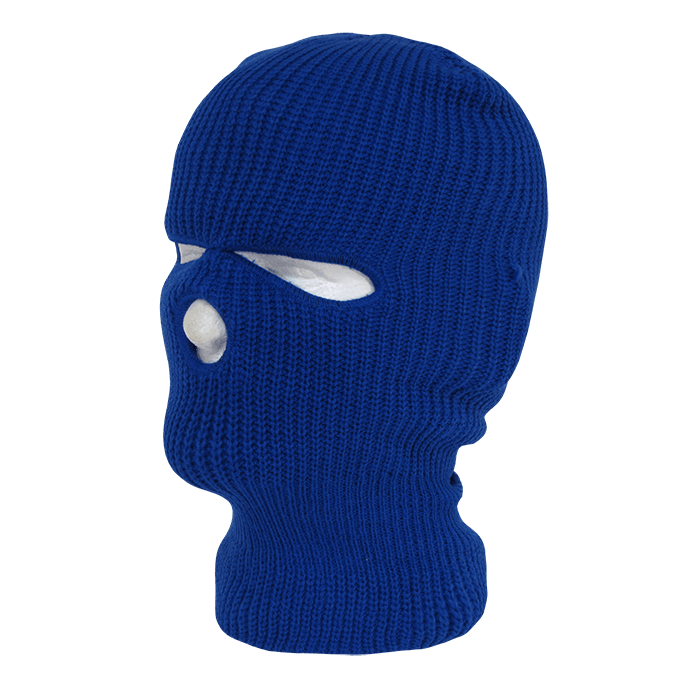 Decky Face Mask 3 Holes Beanie | Decky 970 Royal OSFM Beanies