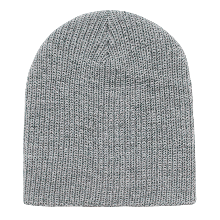Decky GI Cuffless Watch Caps | Decky 608 Heather Grey OSFM Hats