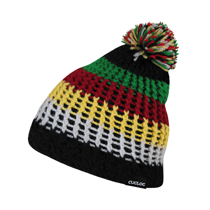 Decky Matterhorn Beanie | Decky K024 Black/Yellow/Green OSFM Beanies