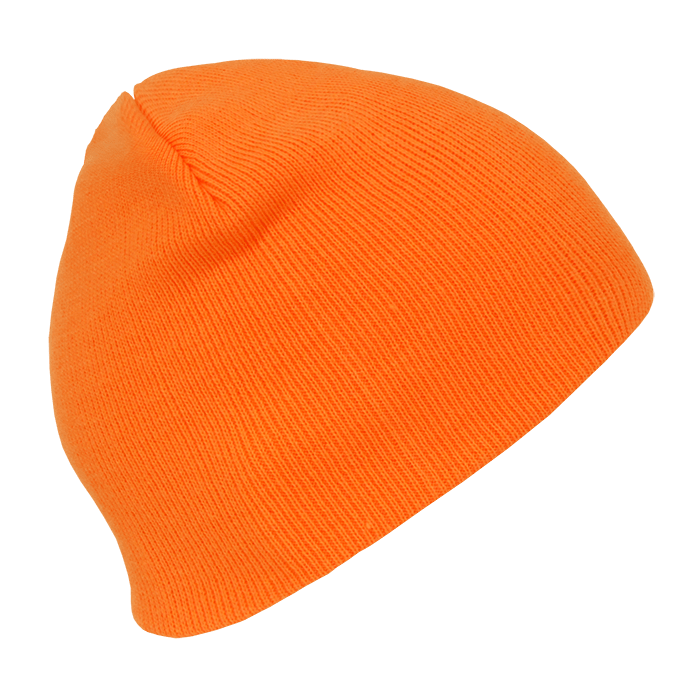Decky Neon Acrylic Short Beanies | Decky 814 Orange OSFM Beanies