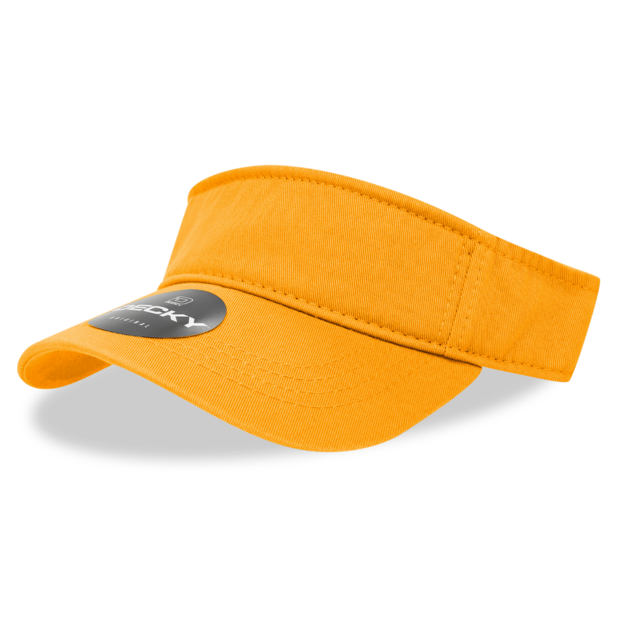 Decky Polo Visor | Decky 962 Gold OSFM Visors