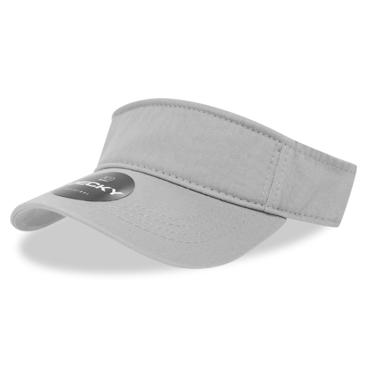 Decky Polo Visor | Decky 962 Grey OSFM Visors