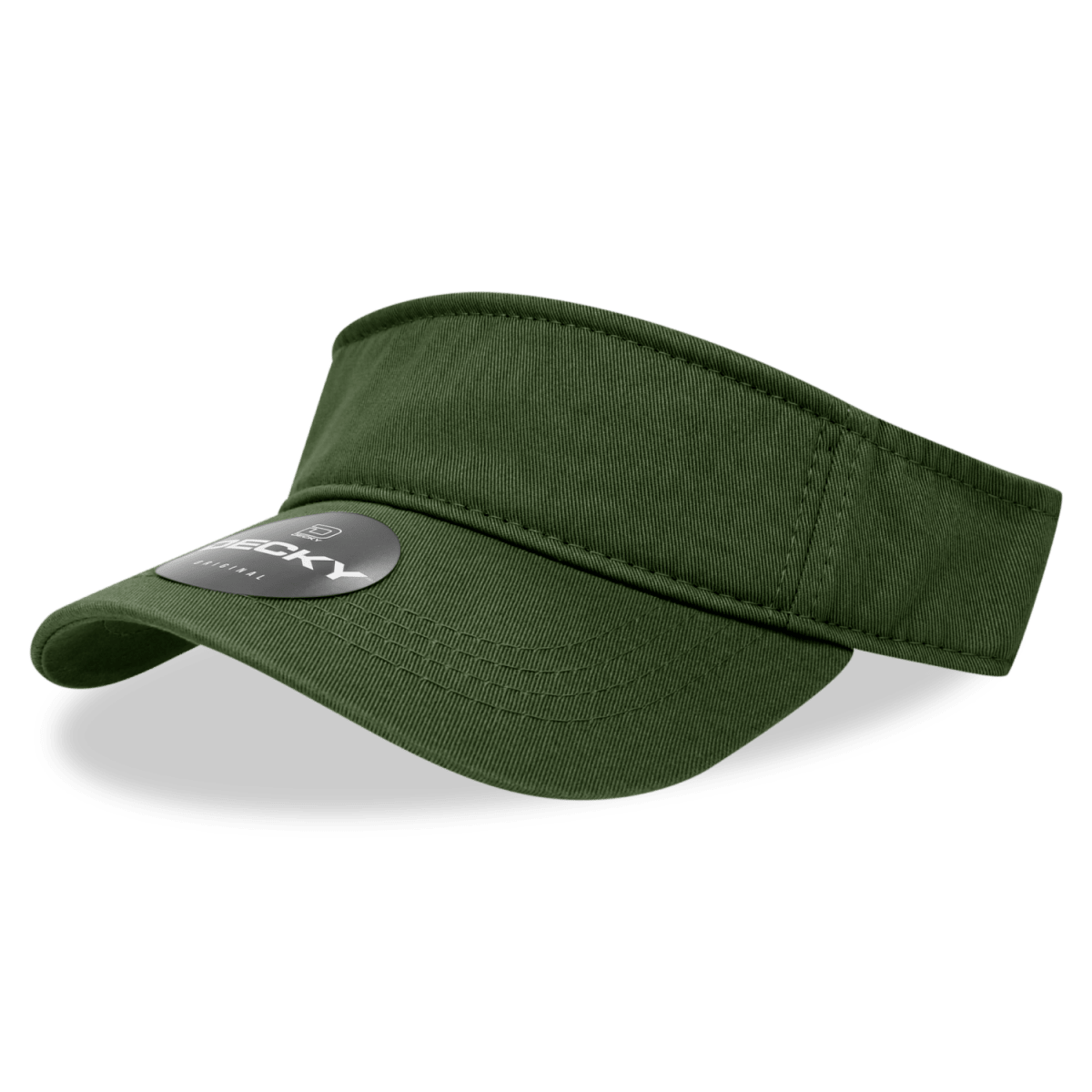 Decky Polo Visor | Decky 962 Olive OSFM Visors