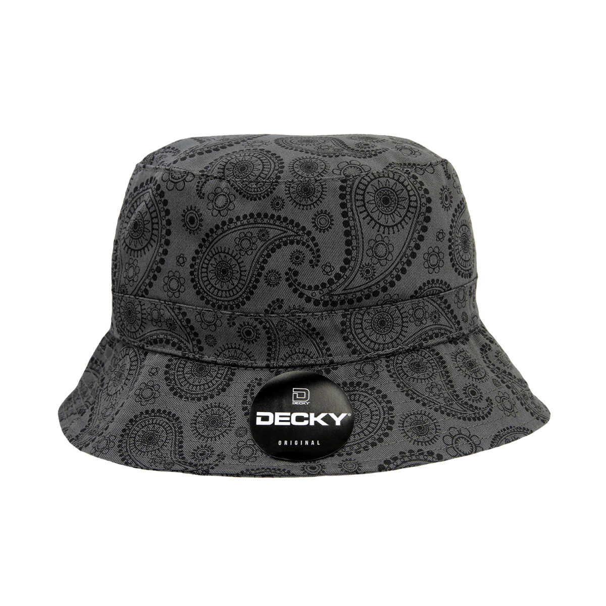 Decky Relaxed Paisley Buckets | Decky 459 DK.GREY S/M