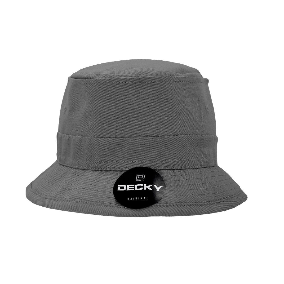 Decky Structured Cotton Fisherman's Hat | Decky 450 Charcoal L/XL Hats