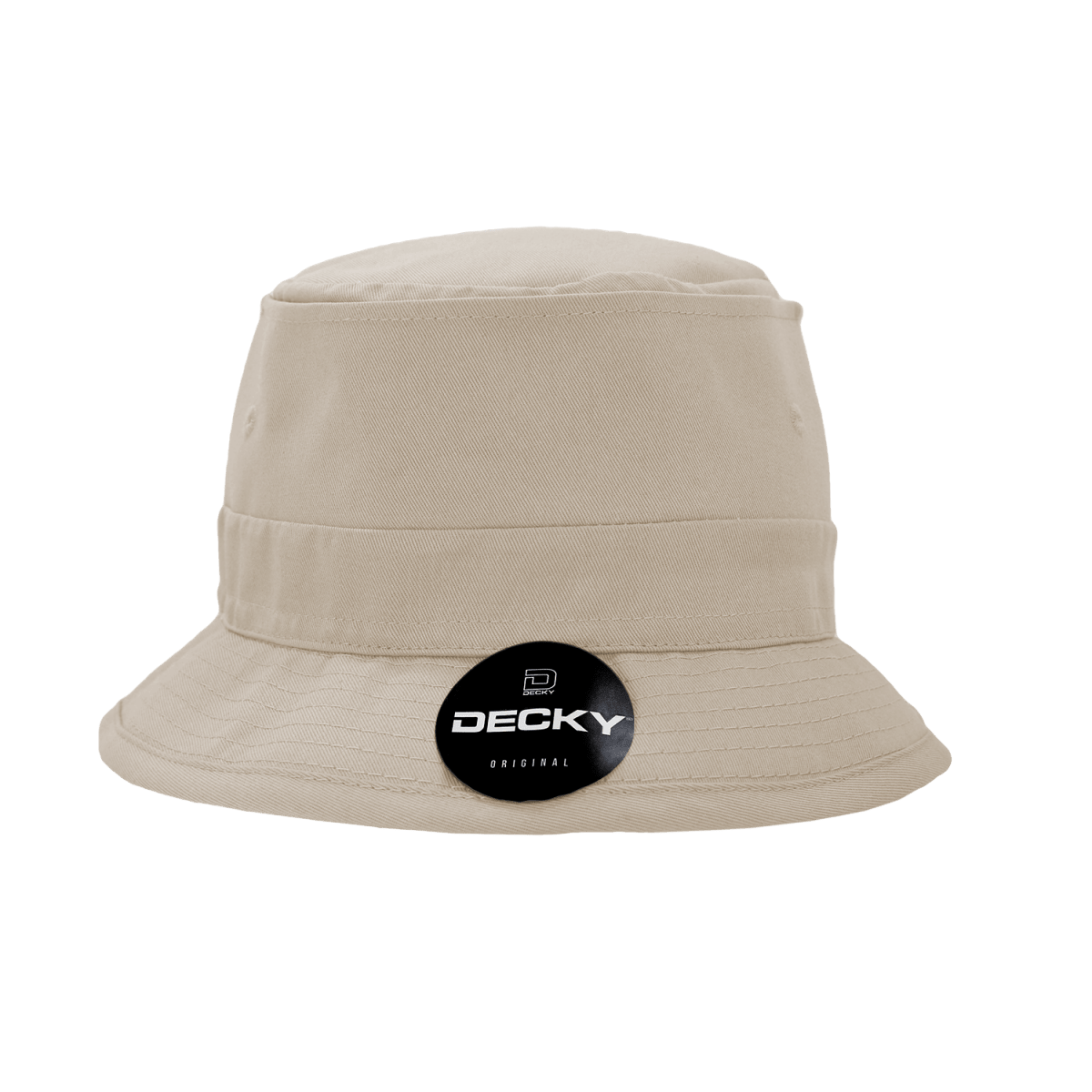 Decky Structured Cotton Fisherman's Hat | Decky 450 Stone S/M Hats
