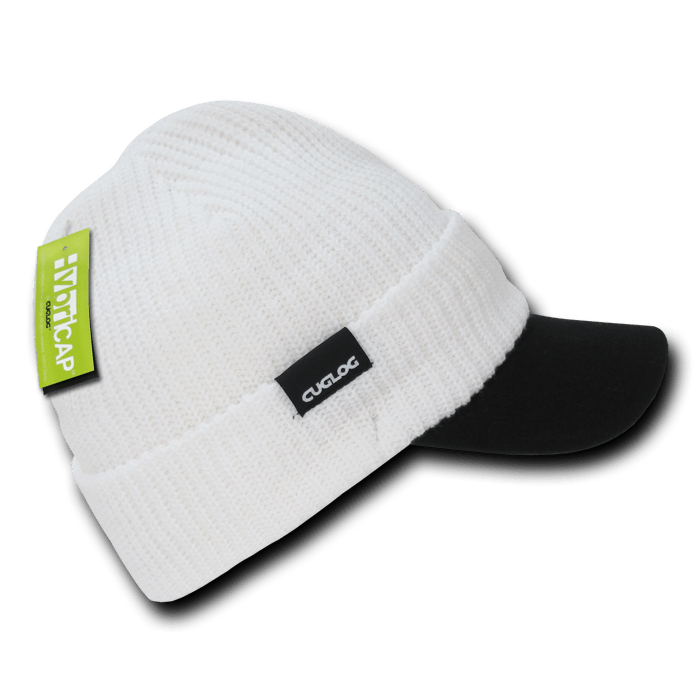Decky The Original HybriCap | Decky C01 White/Black OSFM Hats