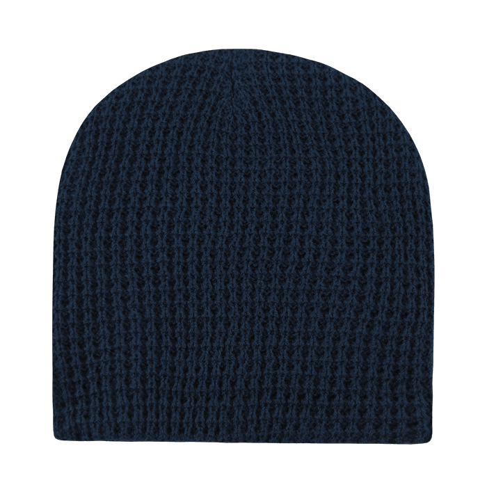 Decky Waffle Beanies | Decky 8011 Navy OSFM Beanies