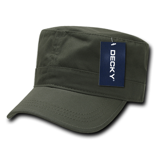 Decky Washed Cotton G.I.Cap | Decky GRM Olive OSFM Hats