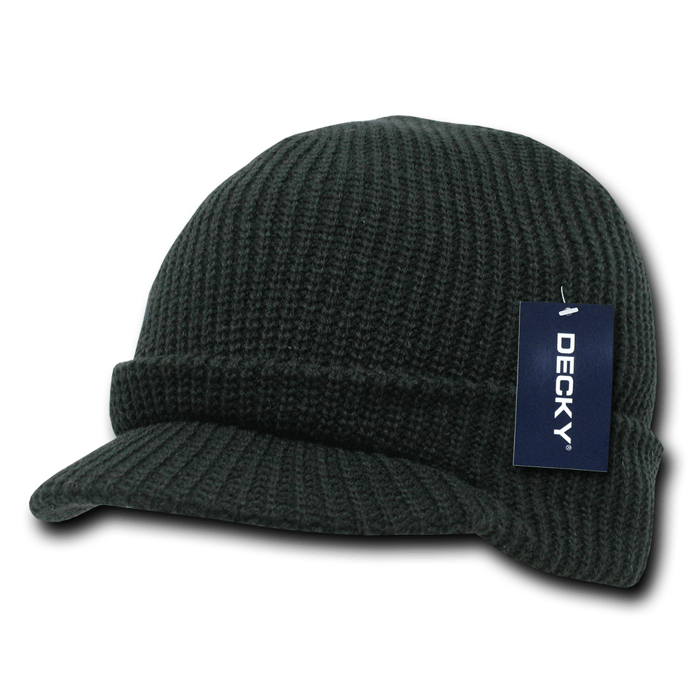 Decky Youth GI HybriCap | Decky 9052 Black OSFM Hats