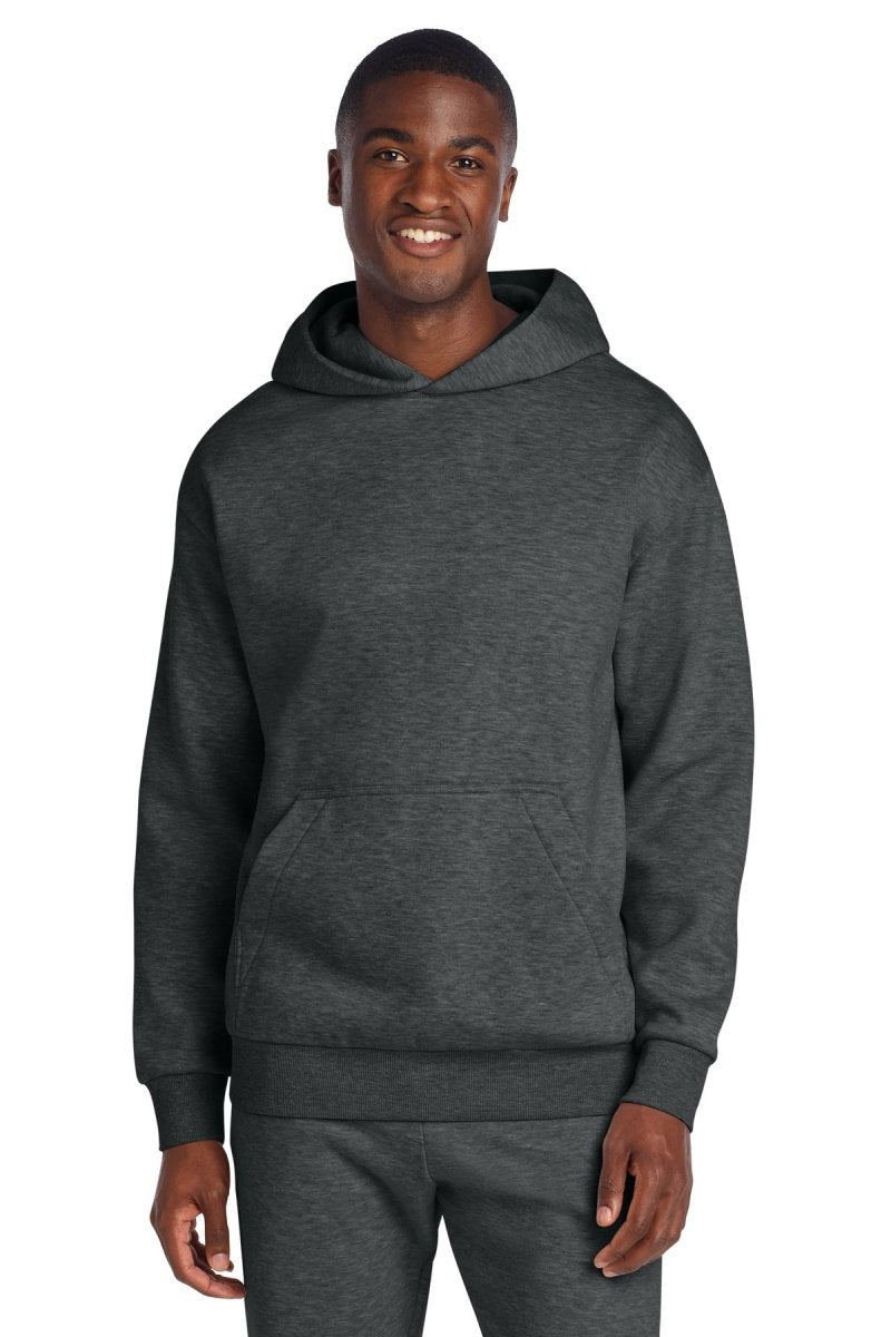 District DT6150 VIT Heavyweight Fleece Hoodie Heathered Charcoal XS Sweatshirts/Fleece